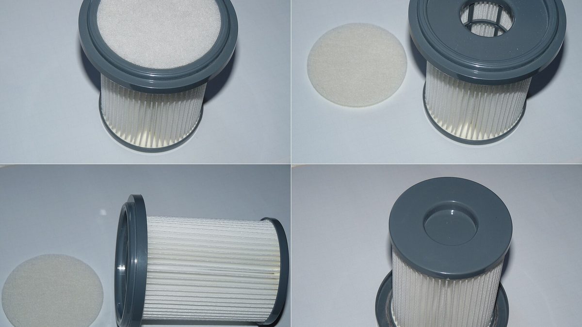 Cách vệ sinh bộ lọc máy hút bụi cầm tay đúng cách (HEPA)